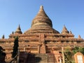 Mingala Zedi Pagoda, Bagan, MYANMAR Royalty Free Stock Photo