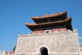 Minglou and Five Stone Worships of Chongling Mausoleum in West Tomb of Qing Dynasty