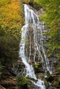 Mingo Falls near Cherokee, North Carolina Royalty Free Stock Photo