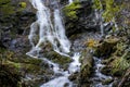 Mingo Falls Waterfall Royalty Free Stock Photo