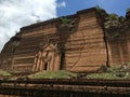 Mingun Pahtodawgyi or Mingun Pagoda in Mingun near Mandalay city, Myanmar Royalty Free Stock Photo