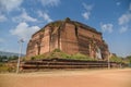 Mingun Pahtodawgyi pagoda near Mandalay, Myanmar Royalty Free Stock Photo