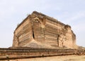 Mingun Pahtodawgyi Temple in Mandalay, Myanmar Royalty Free Stock Photo