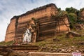 The Mingun Stupa, Mandalay, Myanmar Royalty Free Stock Photo