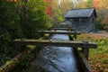 Mingus Mill in Autumn Royalty Free Stock Photo