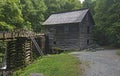 Mingus Mill in the Great Smoky Mountains National Park Royalty Free Stock Photo