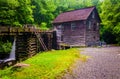 Mingus Mill, Great Smoky Mountains National Park, North Carolina Royalty Free Stock Photo