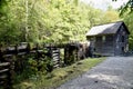 Mingus Mill, historic gristmill built in 1886. Cherokee, NC, USA, September 26, 2019.