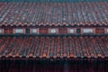 Minh Mang tomb temple roof, Hue, Vietnam