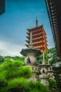 Minh Thanh pagoda, a majestic Buddhist architectural structure in Pleiku city in Pleiku city, Gia Lai province Central Highland