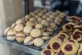 Mini Alfajores Cookies on display in Argentina