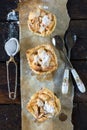 Mini apple pies