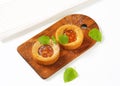 Mini apple tarts Royalty Free Stock Photo