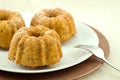 Mini Banana Bundt Cakes