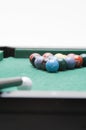 Mini billiard table Royalty Free Stock Photo