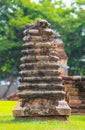 Mini Brick in Wat Chai Watthanaram