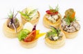 Mini Canape Royalty Free Stock Photo