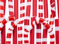 Mini Candy Cane Packs Festive Treats for the Holidays.AI Generated