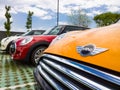 Mini cars for sale in showroom