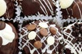 Mini chocolate cake Royalty Free Stock Photo