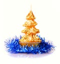 Mini christmas tree Royalty Free Stock Photo