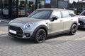 Mini Clubman, silver car, exposition