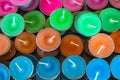 Mini Color Candle Royalty Free Stock Photo