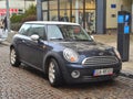 Mini Cooper car parked Royalty Free Stock Photo