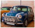 Mini Cooper classic Royalty Free Stock Photo