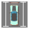 Mini cooper icon, isometric style