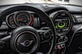 Mini Cooper interior Royalty Free Stock Photo