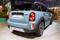 Mini Cooper S Countryman electric car showcased at the IAA Mobility 2021 motor show in Munich, Germany - September 6, 2021 Royalty Free Stock Photo