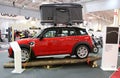 Mini Cooper S E All4 Countryman at SIAB 2018, Romexpo, Bucharest, Romania Royalty Free Stock Photo