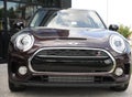 Mini Cooper Subcompact Automobile Car in Burgundy