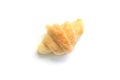 Mini croissant isolated on white background