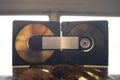 Mini disc vintage Royalty Free Stock Photo