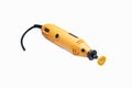 Mini Drill Grinder Rotary Tool, instrument for handwork on white background Royalty Free Stock Photo