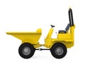 Mini Dumper Truck Isolated