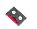 Mini DV Tape. Cassette tape Royalty Free Stock Photo