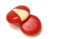 Mini edam cheeses