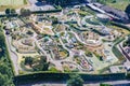 Mini Europe, a miniature park located in the Bruparck entertainment park, at the foot of the Atomium, in Brussels,