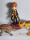 Mini Figure Harry Potter And Dinosaur on oreo