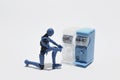 mini figure shopping capsule toy vending machines