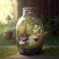 Mini Garden in a bottle 1