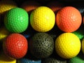 Mini Golf Ball Extravaganza Royalty Free Stock Photo