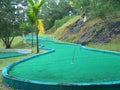 Mini Golf Course Royalty Free Stock Photo