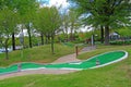 Mini Golf Field Royalty Free Stock Photo