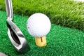 Mini golf Royalty Free Stock Photo