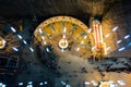 A mini golf in the salt mine.