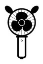 Vector Handheld Fan.